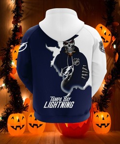 Tampa Bay Lightning Skull Hoodie 3D Gifts For Fans With 3D Hoodies For Men Graphic