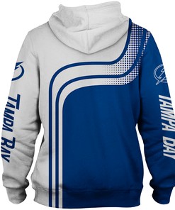 Tampa Bay Lightning Zipper Hoodie Pullover Gift For Fans With Mens 3D Hoodies