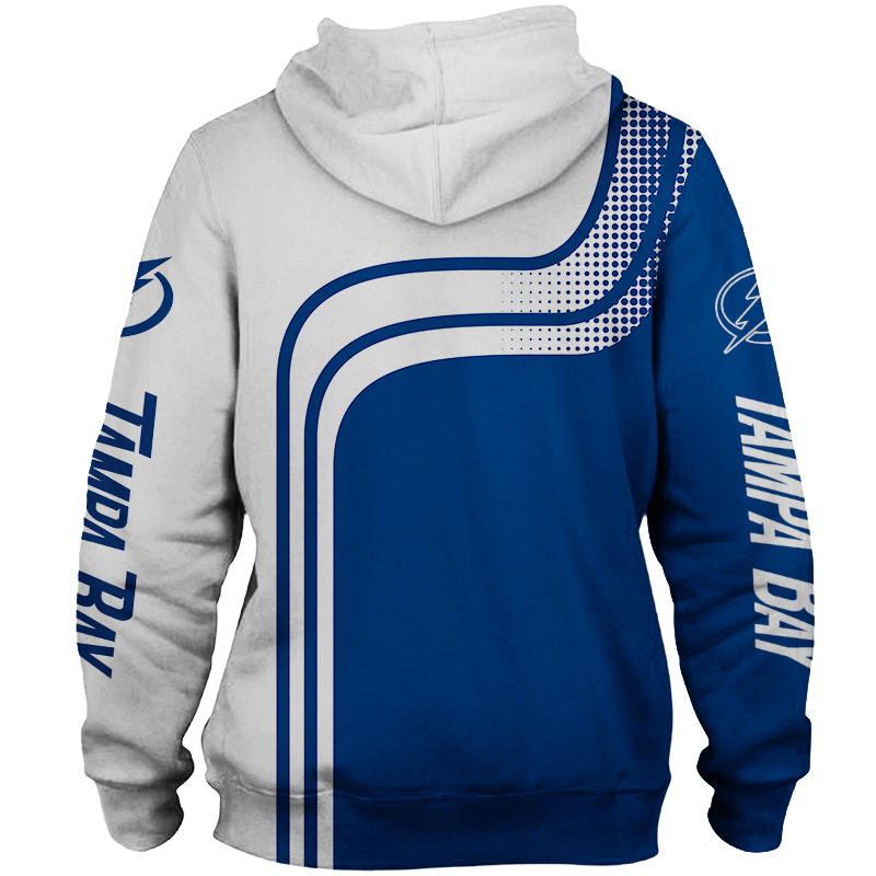 Tampa Bay Lightning Zipper Hoodie Pullover Gift For Fans With Mens 3D Hoodies