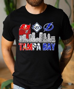Tampa City Sport Legends Skylines 2023 Shirt - Premium Gift for Fans