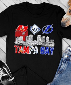 Tampa City Sport Legends Skylines 2023 Shirt - Premium Gift for Fans