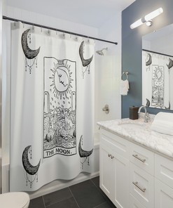 Tasty Pineapple Pattern Waterproof Shower Curtain for Bathroom
