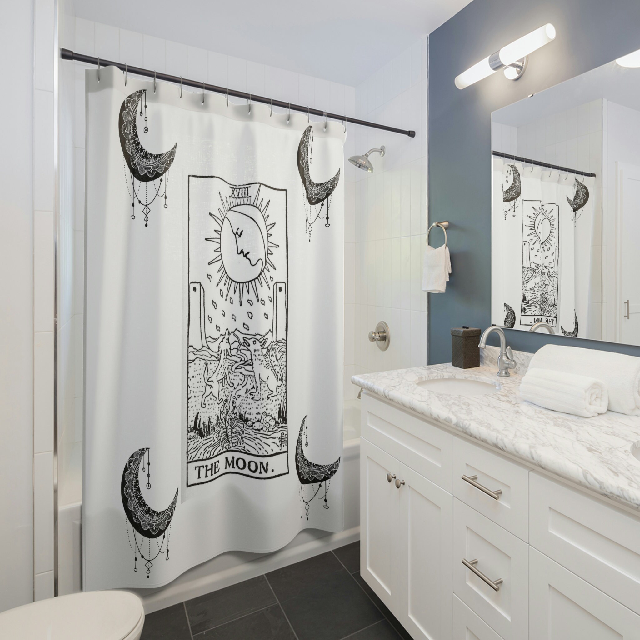 Tasty Pineapple Pattern Waterproof Shower Curtain for Bathroom