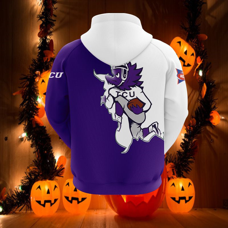 Tcu Horned Frogs Hoodie 3D Mascot Printed Gifts For Fans With Custom 3D Hoodies