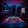 Teen Boys' Gaming Carpet with Game Controller Area Rug for Game Room or Bedroom, Shufflezone Gaming Rug