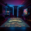 Teen Boys' Gaming Rugs with Game Controller Area Rugs for Game Room or Living Room, Shufflezone Gaming Carpet