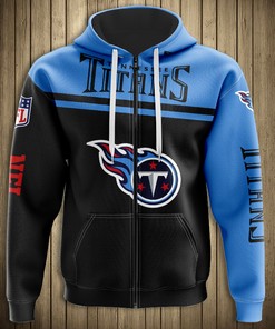 Tennessee Titans 3D Skull Hoodie Pullover Zip Hoodie For Fans With 3D Hoodies For Men Graphic