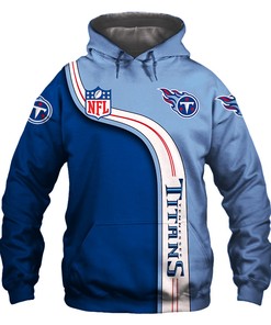 Tennessee Titans Hoodie 3D Cute Zip Hoodie Pullover Gift With 3D Graphic Hoodies