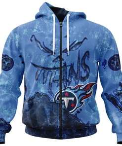 Tennessee Titans Hoodie 3D Devil Eyes Gift For Fans With 3D Printed Hoodies