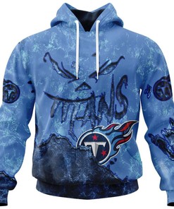 Tennessee Titans Hoodie 3D Devil Eyes Gift For Fans With 3D Printed Hoodies