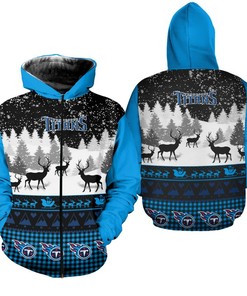 Tennessee Titans Hoodie 3D Gifts For Fans With Custom All Over Print Hoodie