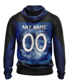 Tennessee Titans Hoodie 3D Halloween Custom Name & Number Gift For Fans With 3D Hoodies For Men