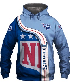 Tennessee Titans Hoodie 3D Nfl Pullover Zip Hoodie For Fans With 3D Hoodies For Men Graphic