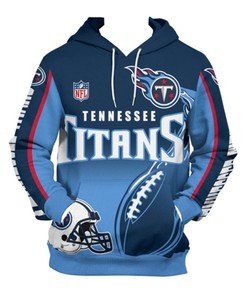 Tennessee Titans Hoodie 3D Zip Hoodie Cute Flame Balls Graphic Gift With 3D Printed Hoodies