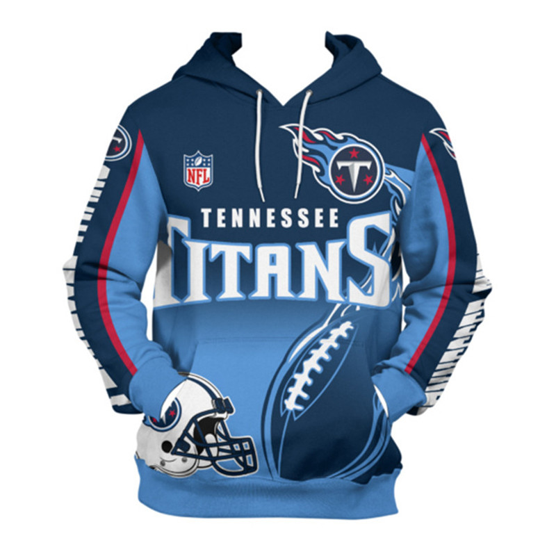 Tennessee Titans Hoodie 3D Zip Hoodie Cute Flame Balls Graphic Gift With 3D Printed Hoodies