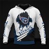 Tennessee Titans Hoodie Cool Graphic Gift For Fans With 3D Graphic Hoodies