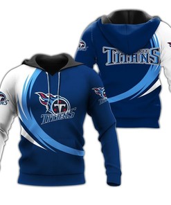 Tennessee Titans Hoodie Curve Graphic Gift For Fans With Custom 3D Hoodies