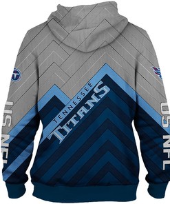 Tennessee Titans Hoodie Pullover Zip Hoodie Full Size Gift With All Over Print Hoodies For Women