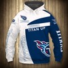 Tennessee Titans Hoodie Pullover Zip Hoodie Gift For Fans With 3D Hoodies For Men