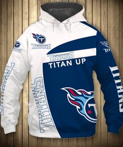 Tennessee Titans Hoodie Pullover Zip Hoodie Gift For Fans With 3D Hoodies For Men