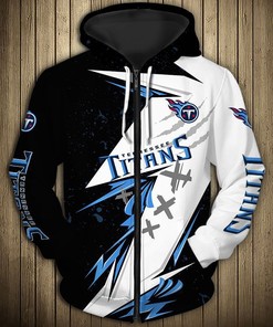 Tennessee Titans Hoodie Thunder Graphic For True Fans