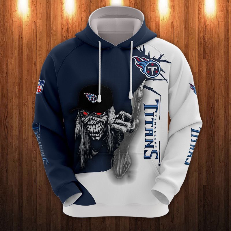 Tennessee Titans Ultra Death 3D All Over Print Hoodie For Halloween Gift