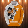 Tennessee Volunteers Mascot Printed All Over Print 3D Hoodie For Fans