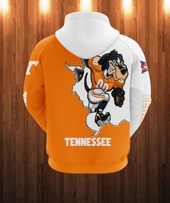 Tennessee Volunteers Mascot Printed All Over Print 3D Hoodie For Fans