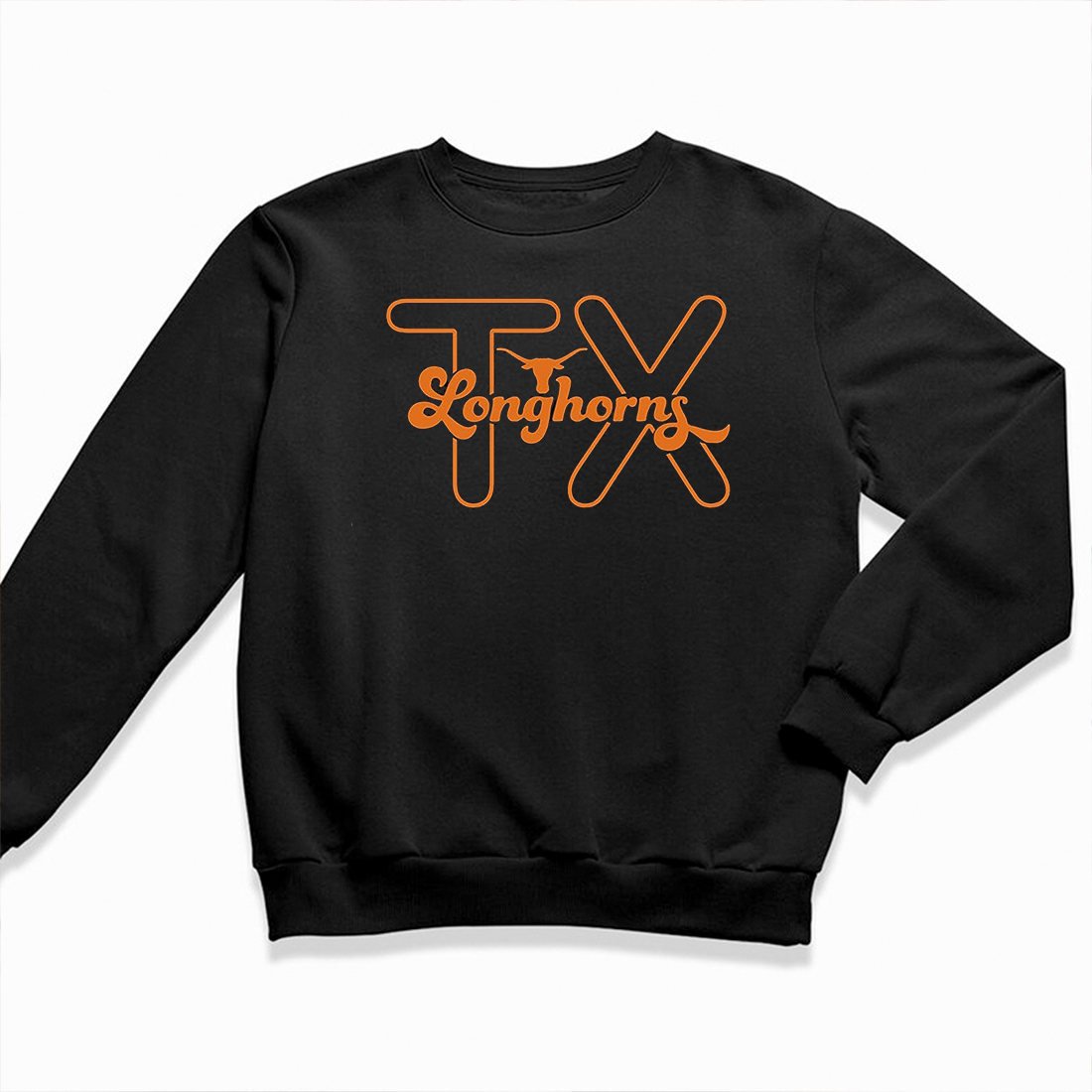 Texas Longhorns College Sweatshirt T Shirt Hoodie