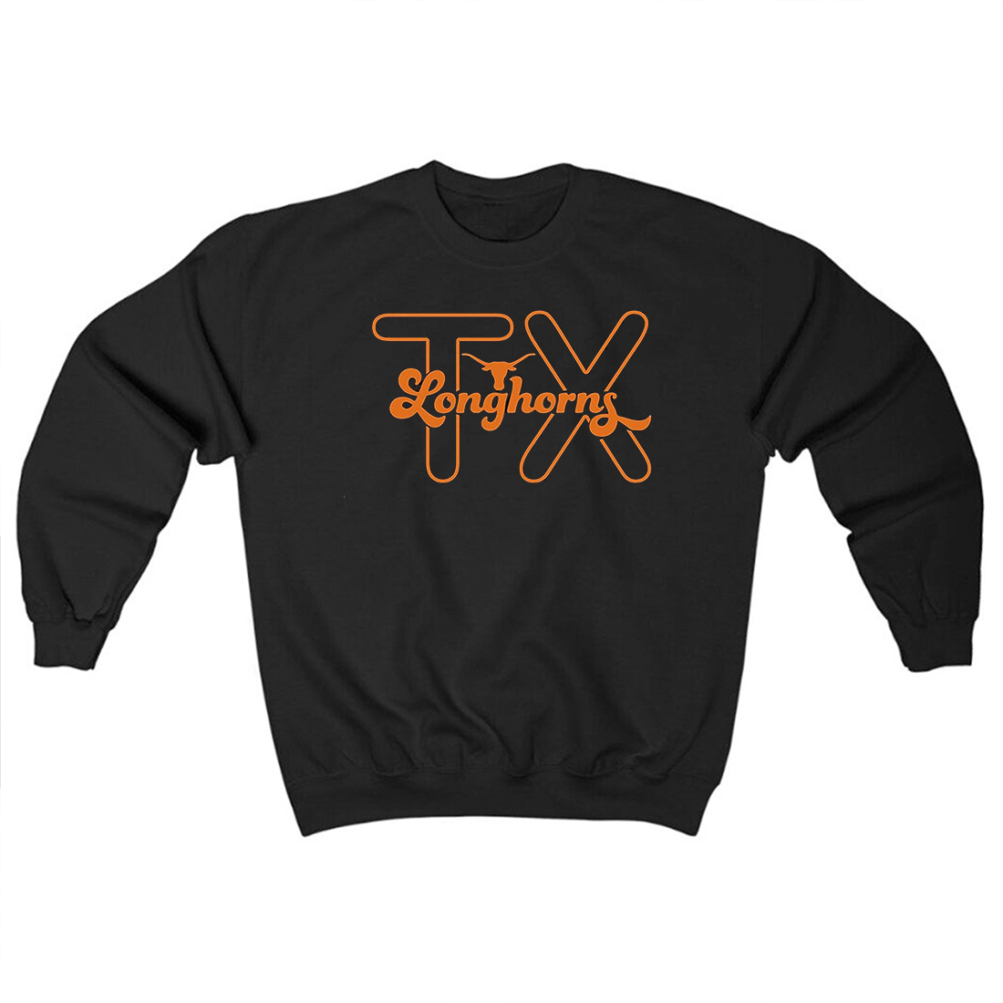 Texas Longhorns College Sweatshirt T Shirt Hoodie - Image 2