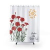 Texas Themed Shower Curtain Under the Sun  for Texas Bathroom Decor