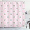 The Garden Cabin Print Shower Curtain, Shabby Chic Bathroom Decor