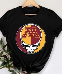 The Grateful Dead Minnesota Golden Gophers Logo T-Shirt - Hoodie Sweatshirt Fan Gift