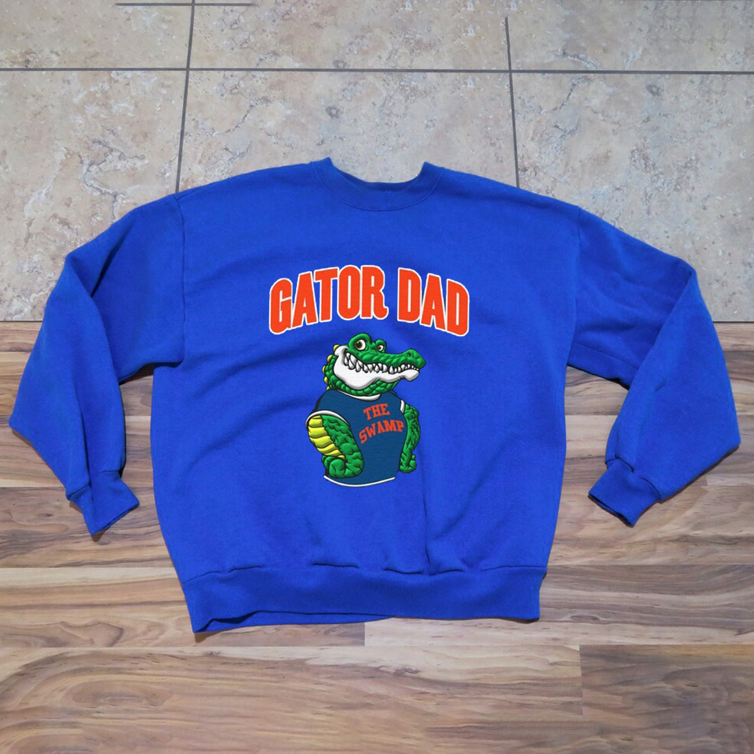 The Swamp's Gator Dad - Florida Gators Sweatshirt Hoodie - Perfect Father's Day Gift
