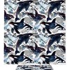 Thrilling Arctic Killer Shark Shower Curtain for Your Bold and Adventurous Bathroom