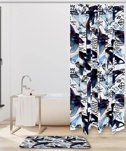 Thrilling Arctic Killer Shark Shower Curtain for Your Bold and Adventurous Bathroom