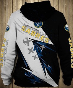 Thunder Design Pullover Buffalo Sabres Hoodie, Perfect Gifts For Fans