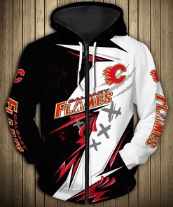 Thunder Design Pullover Calgary Flames Hoodie, A Must-Have Item For Fans
