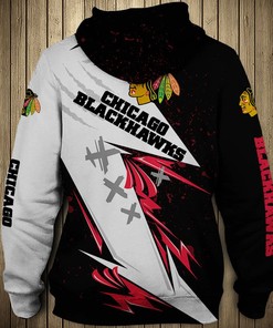Thunder Themed Chicago Blackhawks Pullover Hoodie - Perfect Gifts For Fans