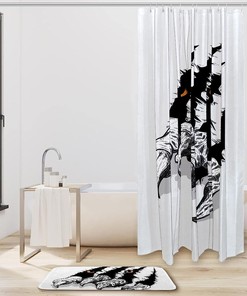 Tiger Claws Scratches Waterproof Shower Curtain for Bathroom Decor