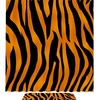 Tiger Grain Waterproof Shower Curtain for Natural Bathroom Decor