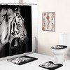 Tiger Shower Curtain for Roaring Bathroom Decor