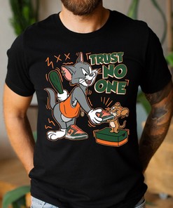 Tom And Jerry Miami Hurricanes Style T-Shirt Hoodie Sweatshirt Fan Gift
