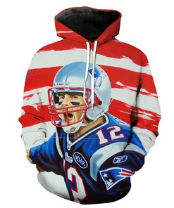 Tom Brady Football Hoodie - 3D American Edition