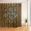 Tonatiuh Aztec Sun Stone Calendar Shower Curtain