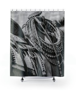 Tools of Trade Bath Shower Curtain, Waterproof Fabric Bathroom Decor