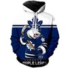 Toronto Maple Leafs All Over Print 3D Printed Hoodie For Fans