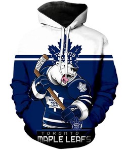 Toronto Maple Leafs All Over Print 3D Printed Hoodie For Fans