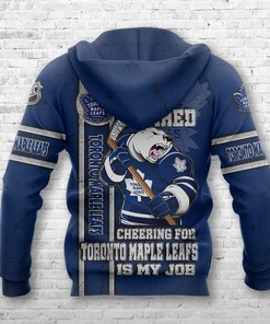 Toronto Maple Leafs I'M Retired All Over Print 3D Hoodie For Fans