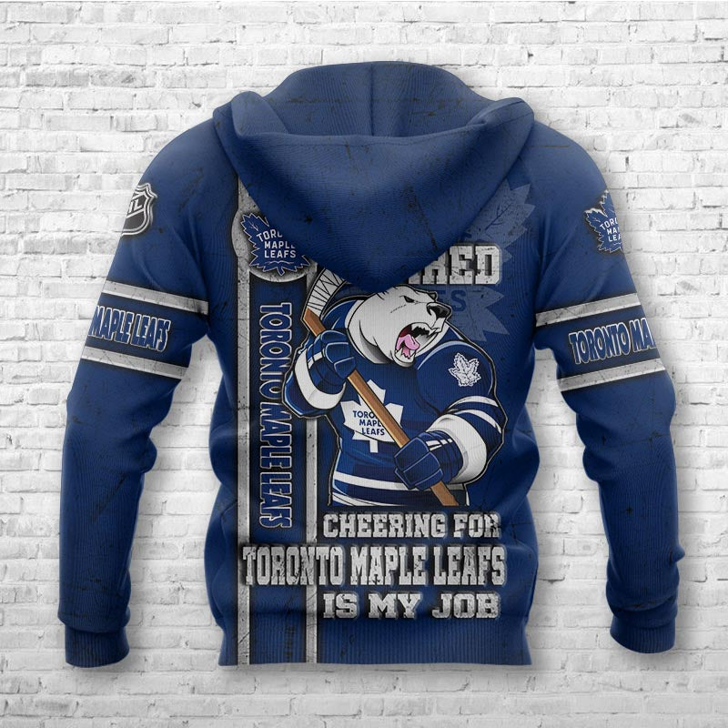 Toronto Maple Leafs I'M Retired All Over Print 3D Hoodie For Fans